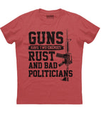 Guns Have Two Enemies T-Shirt (O) Style001
