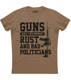 Guns Have Two Enemies T-Shirt (O) Style001