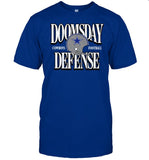 Dan Quinn Wearing Doomsday Defense Dallas Cowboys Football Shirt