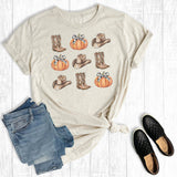 Western Fall Pumpkins Graphic Tee