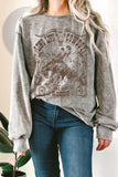 Long Live the Cowboy Mineral Graphic Terry Sweatshirts