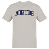 Holterin Retro Arched Lettering Men's T-Shirt