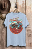 Midnight Rodeo Western Cowboy Graphic Top