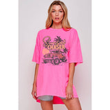 Sunset Chaser Vintage Graphic Oversized Tee