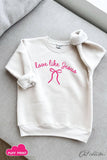 Love Like Jesus Puff Youth Unisex Graphic Sweatshirt