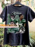 Vintage 90s Garrett Wilson T-Shirt Retro Football Bootleg Gi