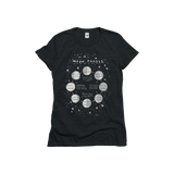 Moon Phases Graphic Tee - Charcoal - 24pk