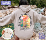 God's Redemption Broken To Masterpiece Hoodie