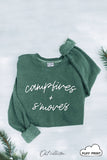 Campfires and S'mores Mineral Graphic Sweatshirt