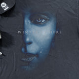 G.O.T DAENERYS TARGARYEN 'WINTER IS HERE' HEAVYWEIGHT BLACK T-SHIRT