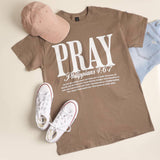 Pray Philippians 4:6-7  Heavy Cotton T-Shirt