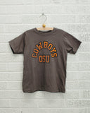 Children's Osu Cowboys Mega Arch Charcoal Tee