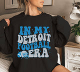 Detroit Lions Vintage Crewneck Retro Style Fan Gift