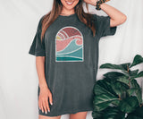 Arched Sunset Tee | Summer | Beach | Sizes S-2XL