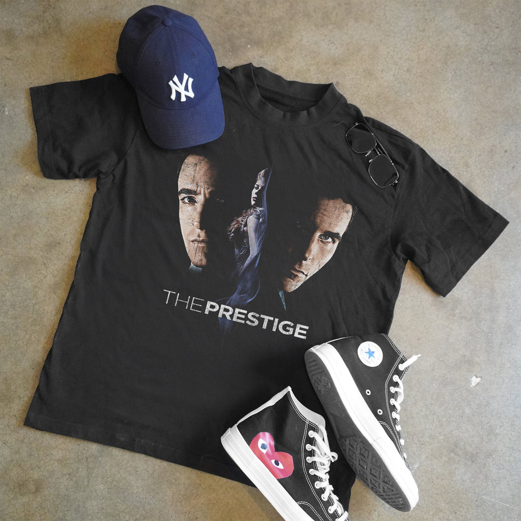 THE PRESTIGE 1890S HEAVYWEIGHT BLACK T-SHIRT