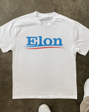 ELON FOR PRESIDENT 2028 WHITE T-SHIRT Style001