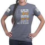 Ladies TYM 9mm Coming Out of The Closet T-shirt