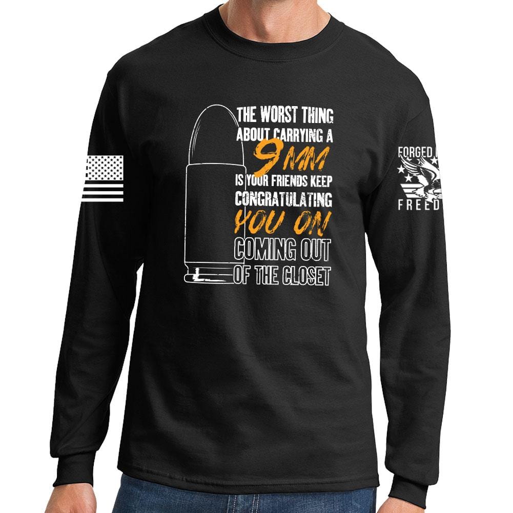TYM 9mm Coming Out of The Closet Long Sleeve T-shirt Style001