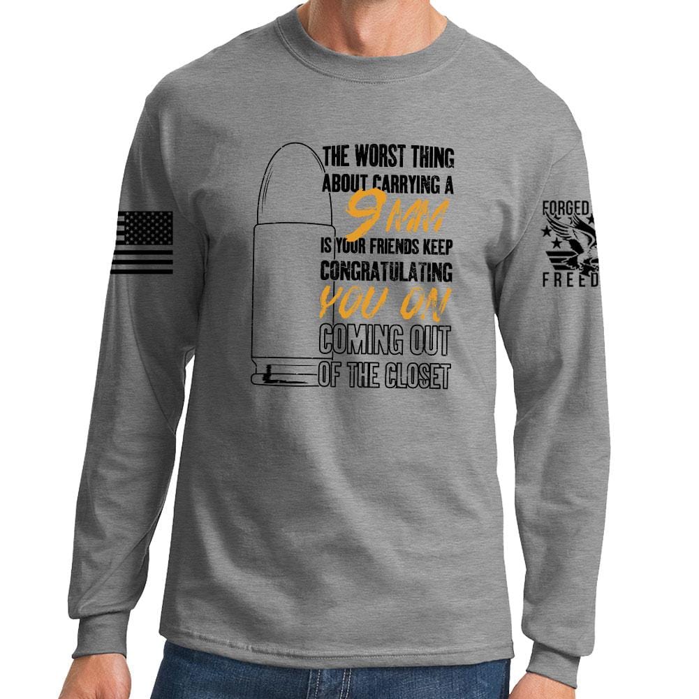 TYM 9mm Coming Out of The Closet Long Sleeve T-shirt Style001