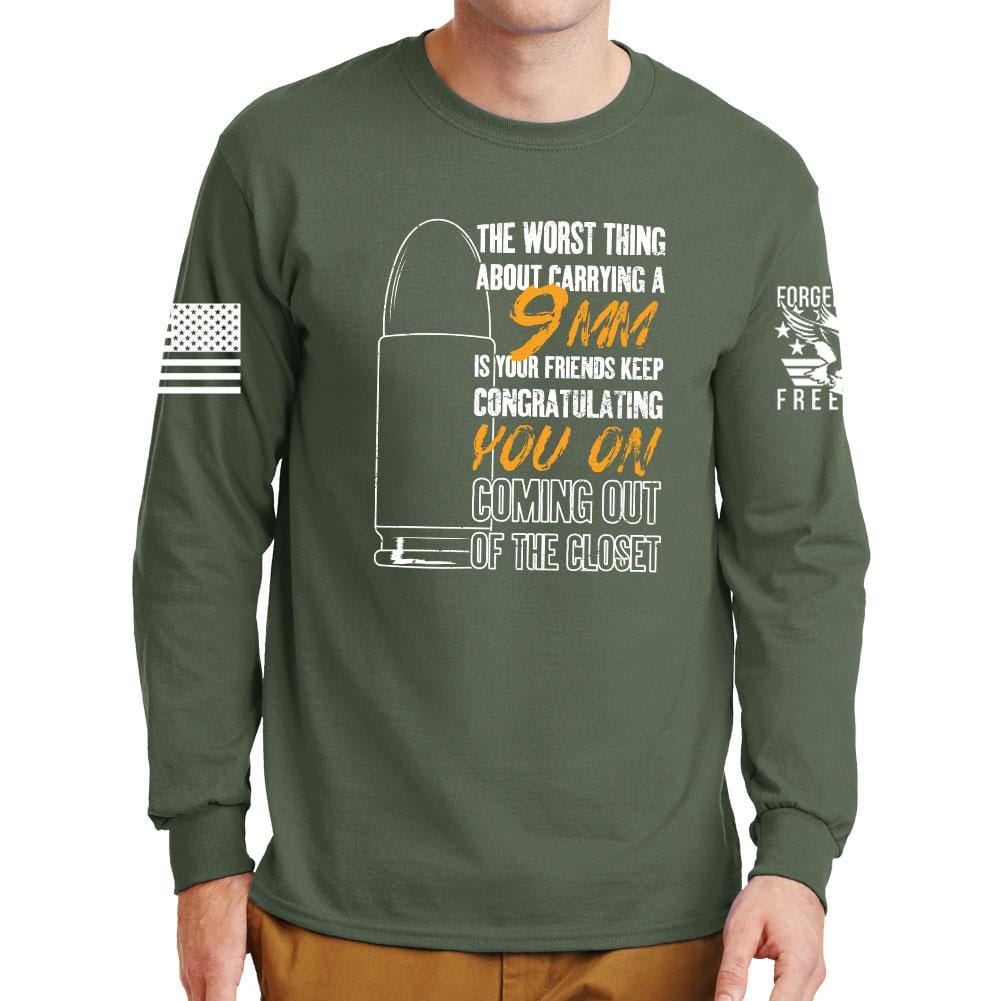 TYM 9mm Coming Out of The Closet Long Sleeve T-shirt Style001