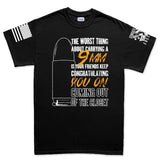 Mens TYM 9mm Coming Out of The Closet T-shirt Style001