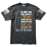 Mens TYM 9mm Coming Out of The Closet T-shirt Style001