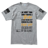 Mens TYM 9mm Coming Out of The Closet T-shirt Style001