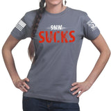 9mm Sucks Ladies T-shirt