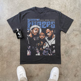 THE FUGEES HEAVYWEIGHT BLACK T-SHIRT