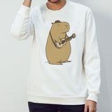 A capybara playing a guitar shirts