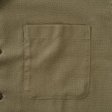 Hawaiian Shirt For Men Midsummer Gentle Sea Breeze Camp Collar - Mustard Yellow Midsummer Gentle Sea Breeze - Mustard Yellow