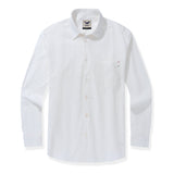 Hawaiian Shirt For Men Riviera Holiday Pointed Collar Long Sleeve Shirt - White Riviera Holiday - White