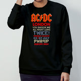 AC-DC You Shook Me All Night Long July 3 2024 At Wembley Stadium In London UK Event T-Shirt