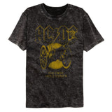 ACDC Monochrome Ftatr Mineral Wash T-Shirt