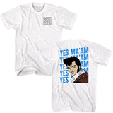 Agent Elvis - Yes Maam Front And Back - Licensed - Adult Short Sleeve T-Shirt