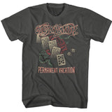 Aerosmith - Permanent Vacay - American Classics - Solid Gray Adult Short Sleeve T-Shirt