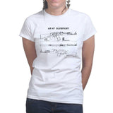 AK47 Blueprint Ladies T-shirt Style001