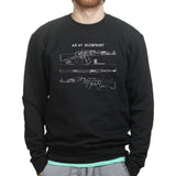 AK47 Blueprint Mens Sweatshirt