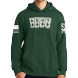 AK47 Playing Cards Hoodie