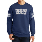 AK47 Playing Cards Sweatshirt Style001