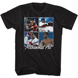 Muhammad Ali - Ali Four Squares - Short Sleeve - Adult - T-Shirt