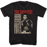 Muhammad Ali - The Greatest Boxes - Short Sleeve - Adult - T-Shirt