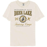 Muhammad Ali - Deer Lake Varsity Vintage - American Classics - Off-White Solid Adult Short Sleeve Comfort Color T-Shirt