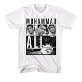 Muhammad Ali - Photos - American Classics - Solid White Adult Short Sleeve T-Shirt