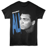 Muhammad Ali - Staredown - American Classics - Black Adult Short Sleeve T-Shirt