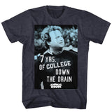 Animal House - 7 Years Down - Short Sleeve - Heather - Adult - T-Shirt