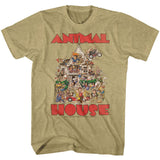Animal House - The House - Short Sleeve - Heather - Adult - T-Shirt