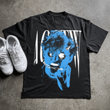 'RESTRAINT' HEAVYWEIGHT BLACK T-SHIRT