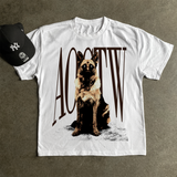 'SHEPHERD' HEAVYWEIGHT WHITE T-SHIRT