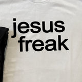 JESUS FREAK HEAVYWEIGHT WHITE T-SHIRT